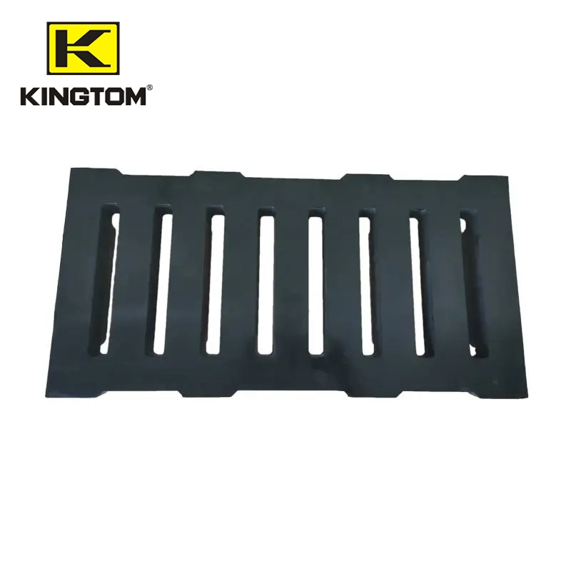 Racecourse Channel Black Rubber Drain Cover